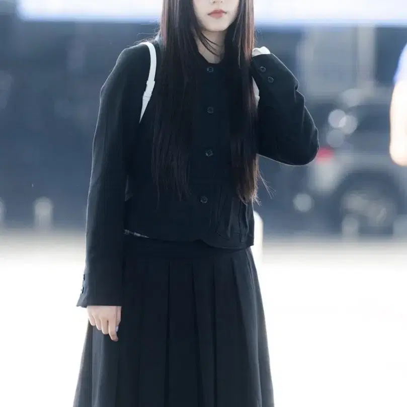 코이세이오 DOUBLE WAISTED PLEATS SKIRT BLACK