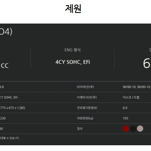 25년형 대림오토바이  VF100R 브이에프 100cc 배달용 스쿠터