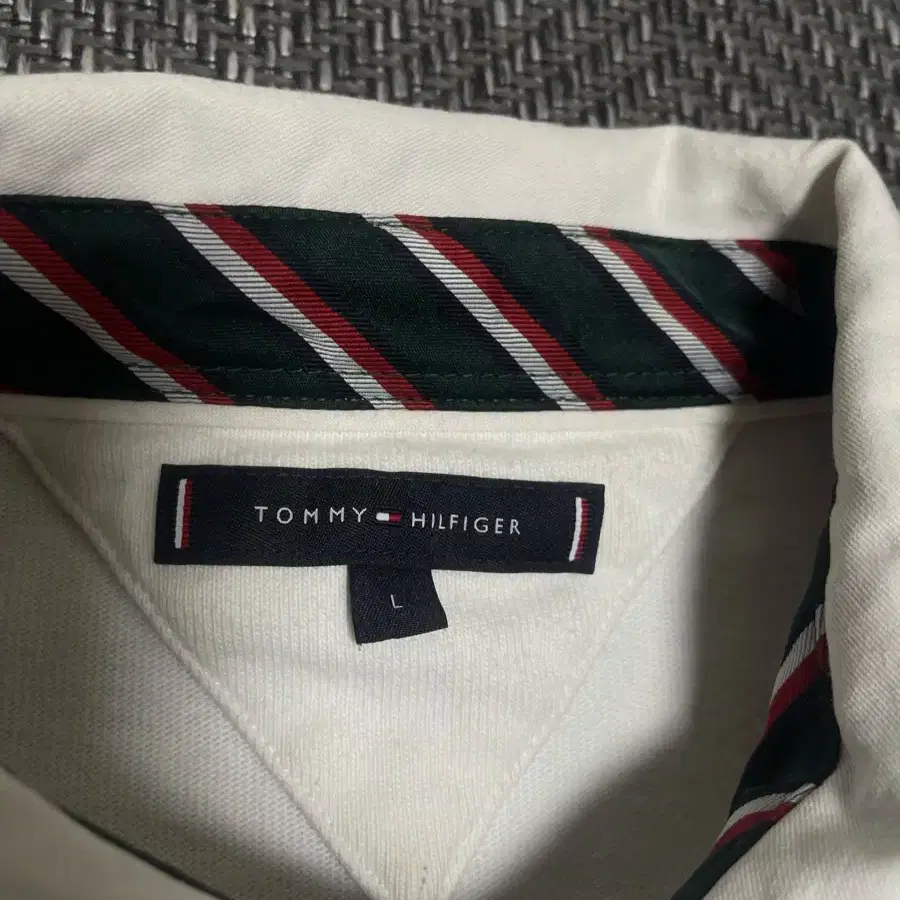 L] 타미(TOMMY HILFIGER) 럭비 카라티