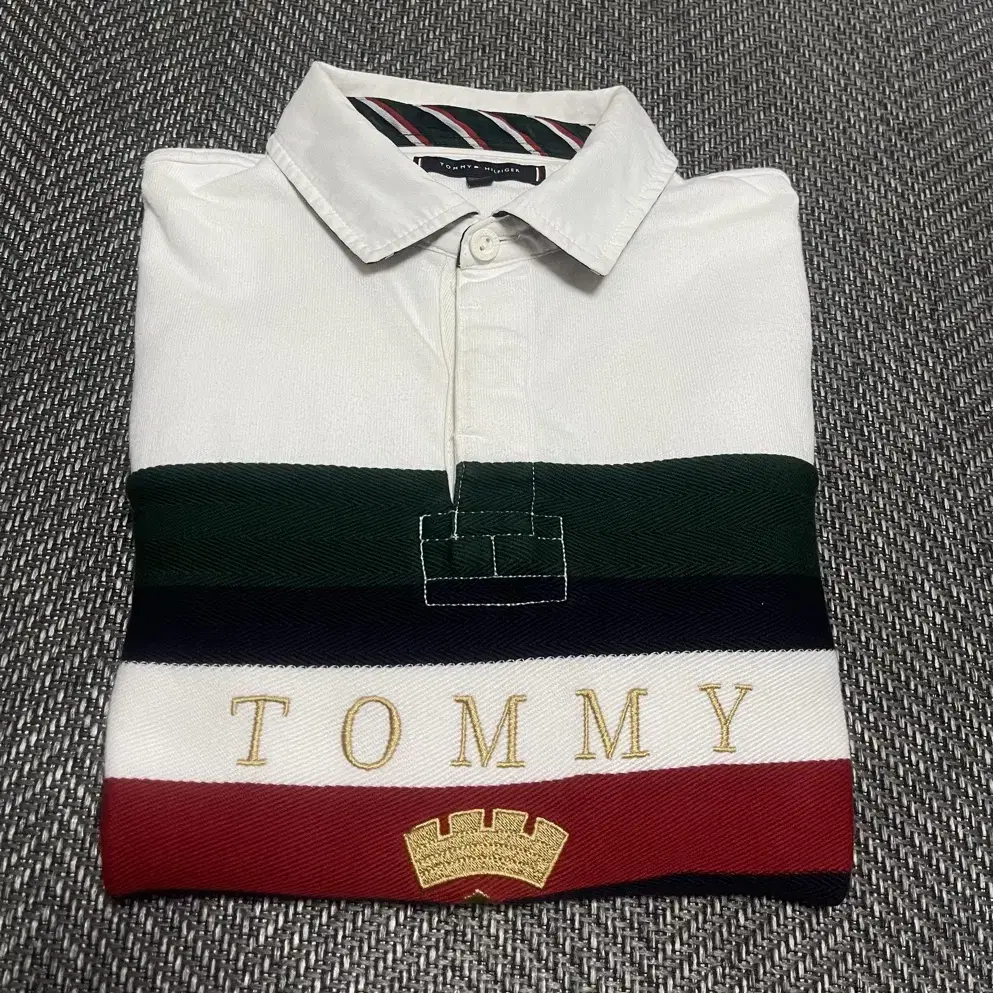 L] 타미(TOMMY HILFIGER) 럭비 카라티