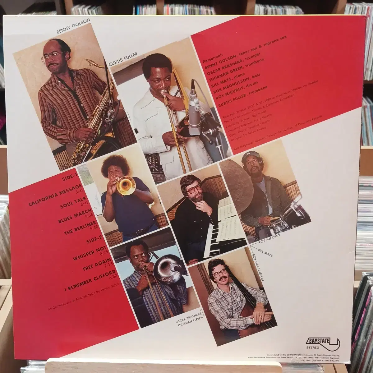 [JAZZ] BENNY GOLSON LP