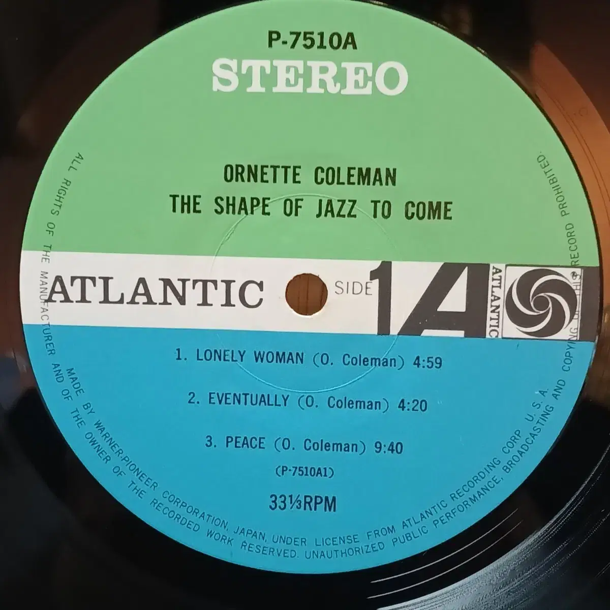 [JAZZ] ORNETTE COLEMAN LP