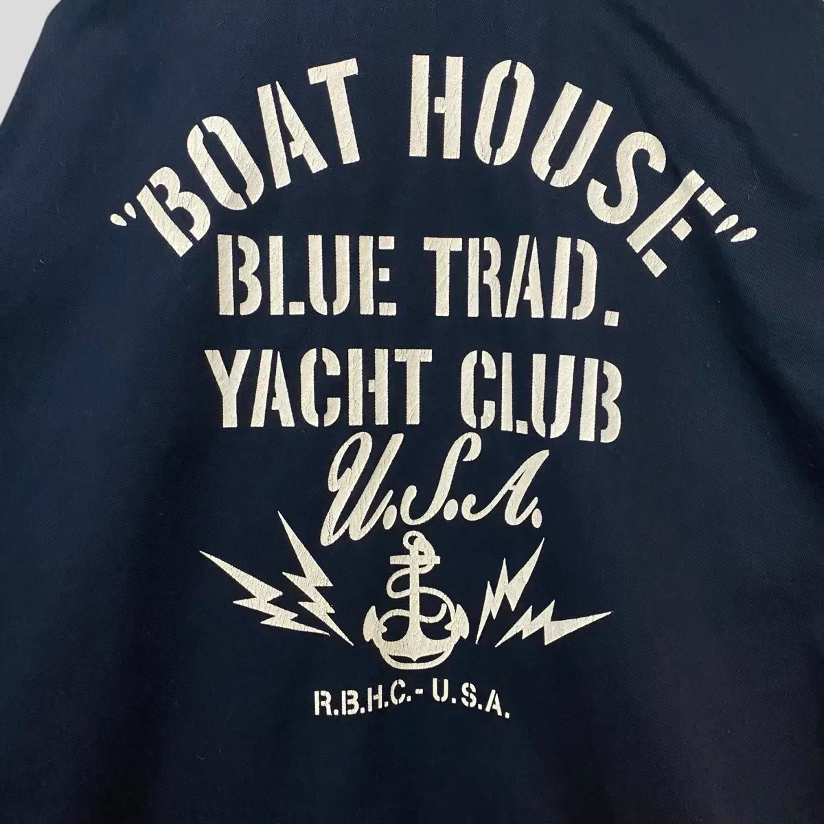 (M)BOAT HOUSE 보트하우스 블루종 자켓