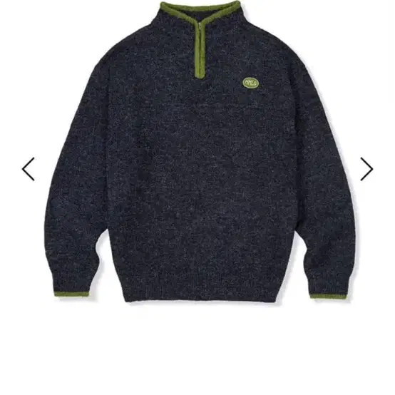 엠엠엘지 mmlg mountain knit navy