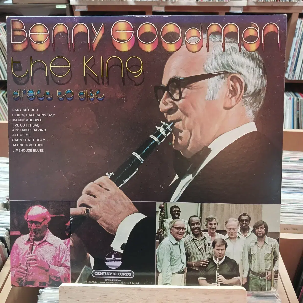 [JAZZ] BENNY GOODMAN THE KING LP