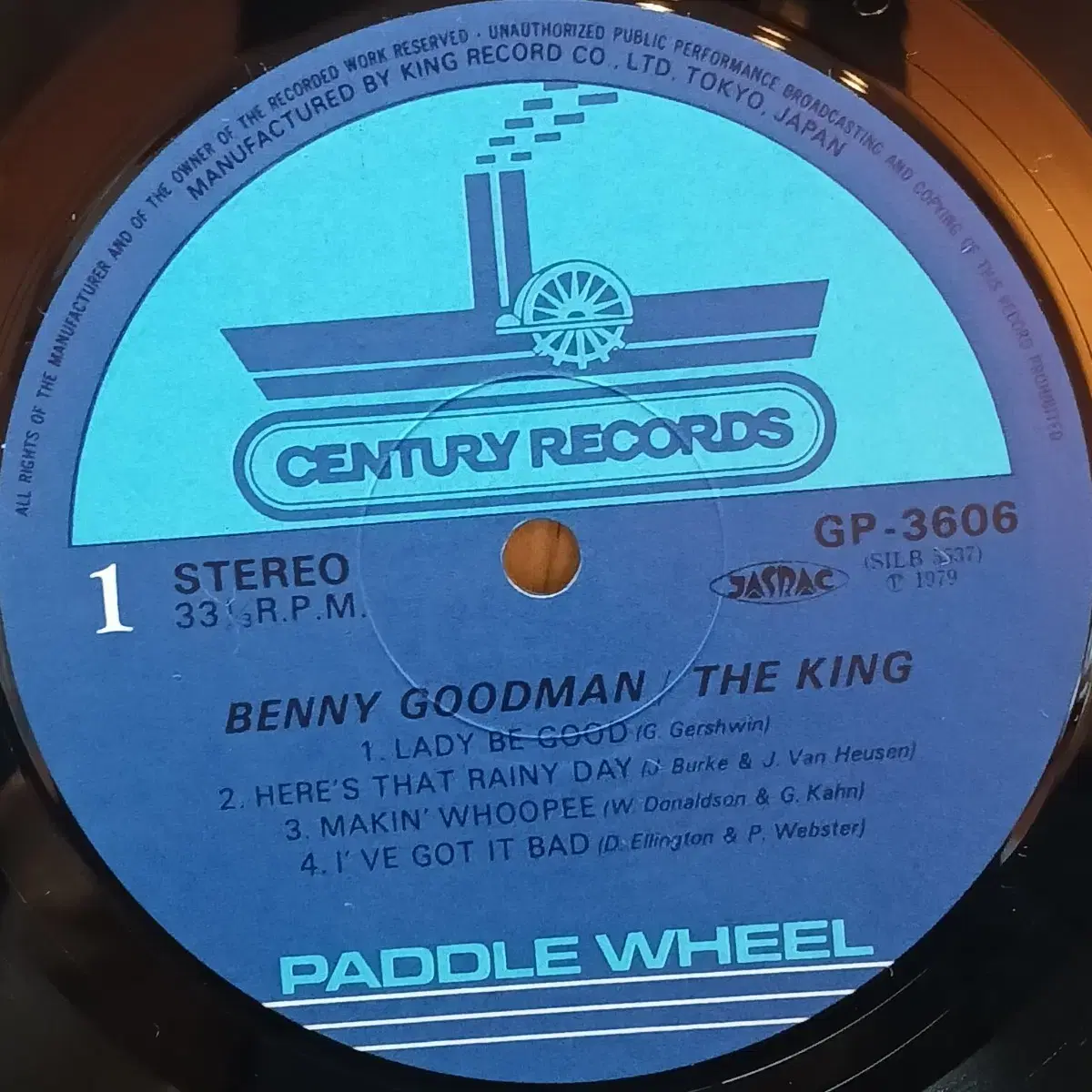 [JAZZ] BENNY GOODMAN THE KING LP