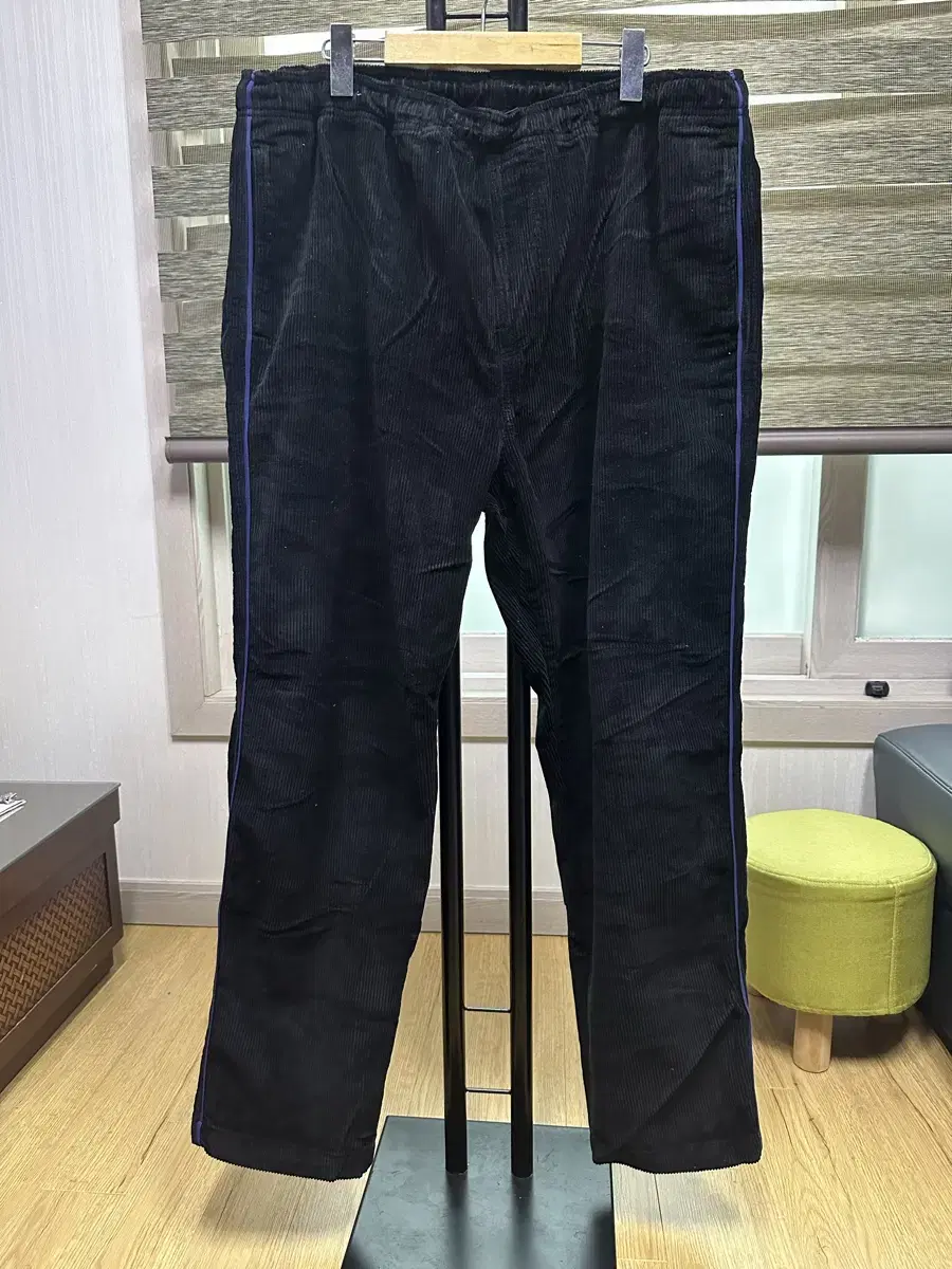 [XL]1040.stussy Corduroy Black Pants (stussy)