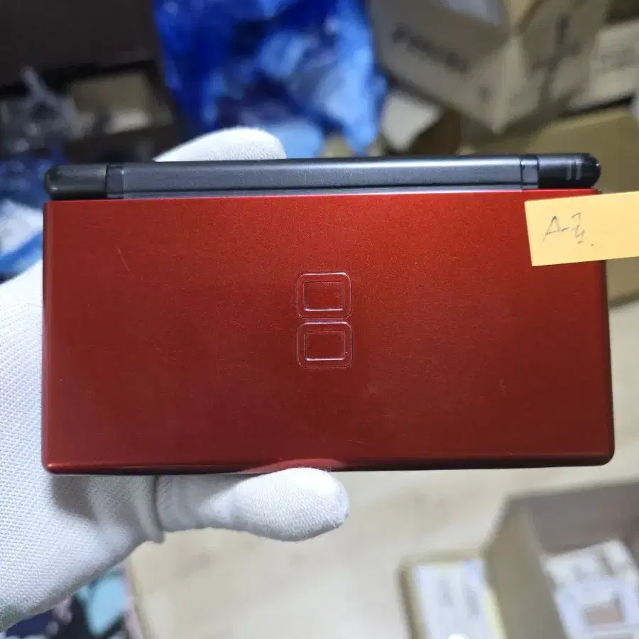 A-급 닌텐도 DS Lite DSL 크림슨블랙