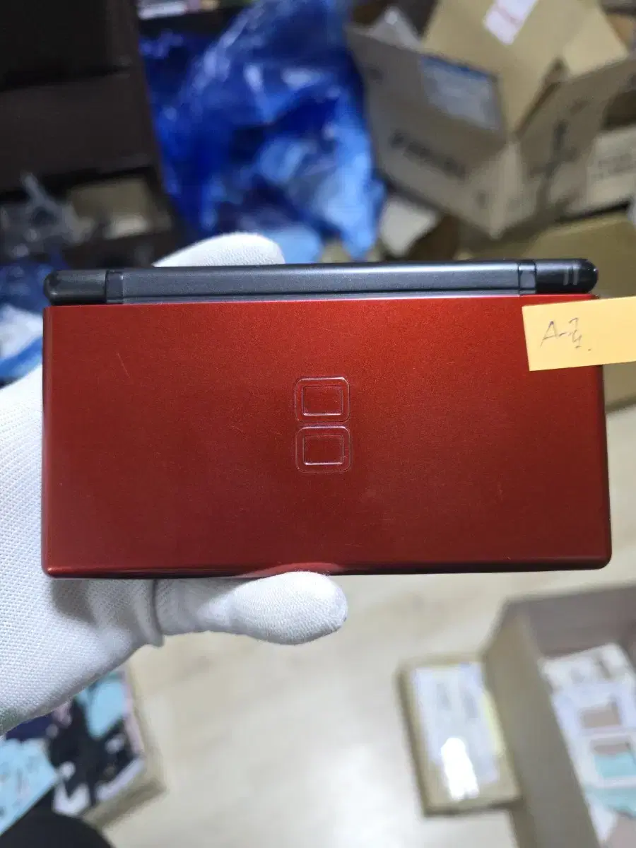 A-급 닌텐도 DS Lite DSL 크림슨블랙