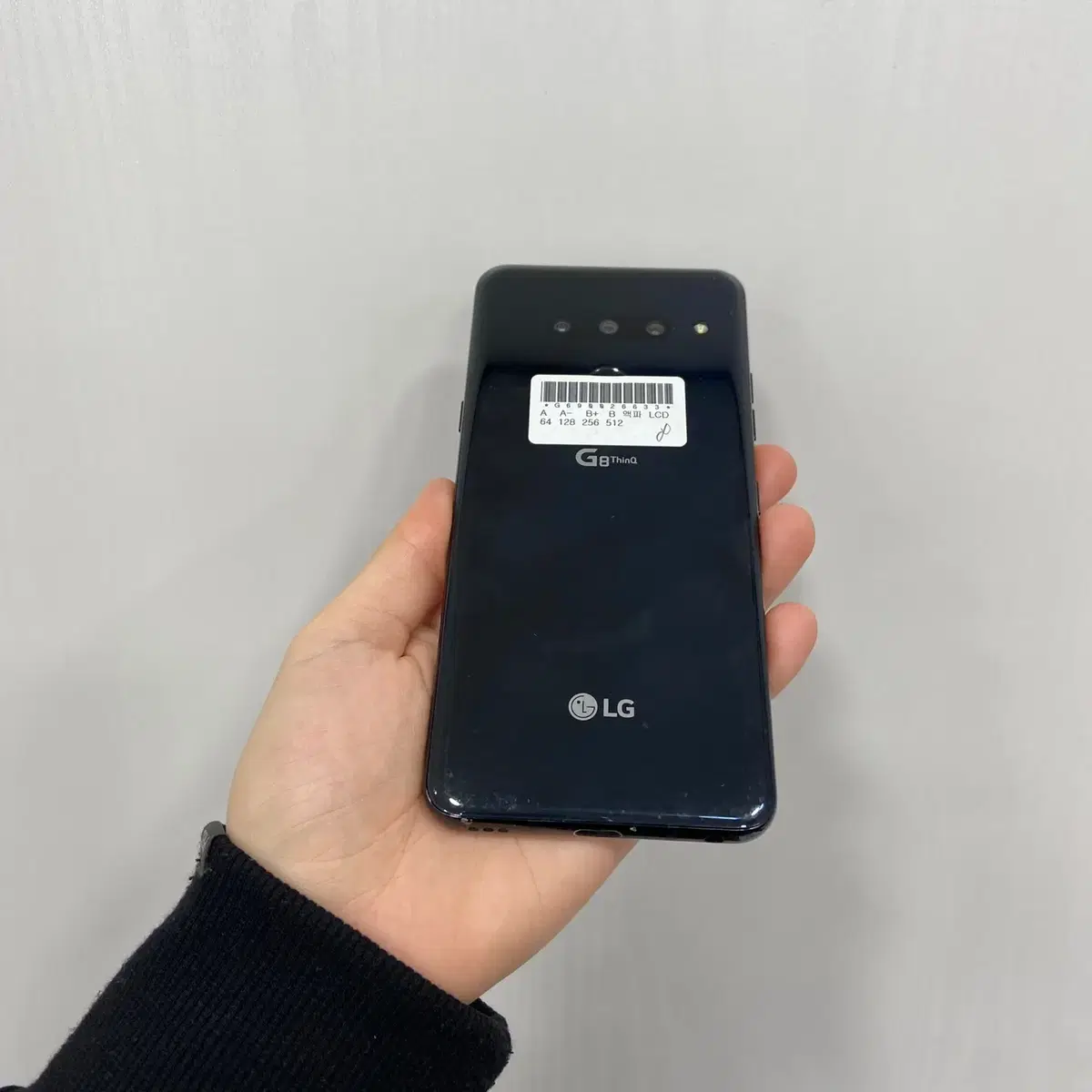 G8ThinQ 블랙 128GB 부산 중고폰 팝니다 26633