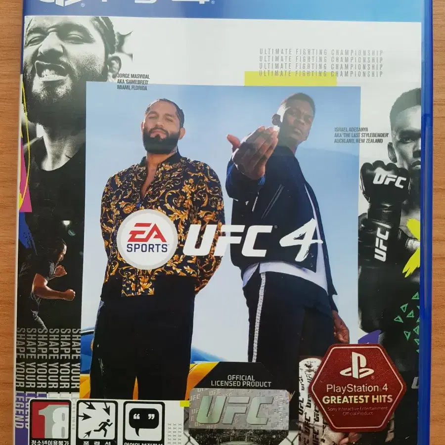 PS4 플스4 타이틀 UFC4