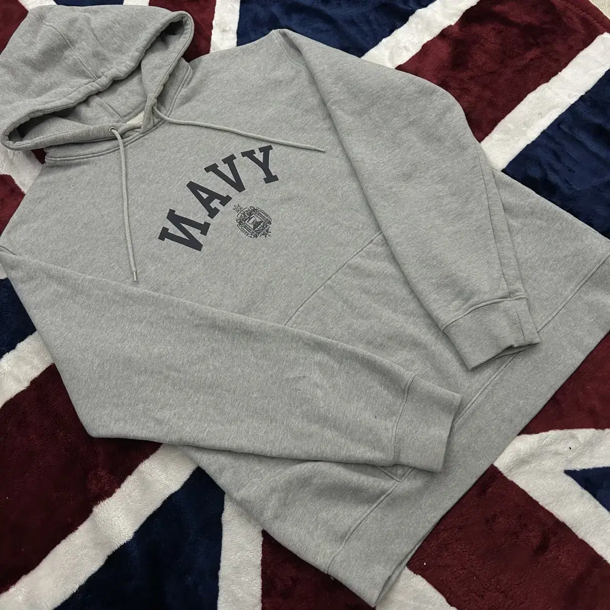 [XL]에스피오나지 NAVY 헤비웨이트 후드/그레이