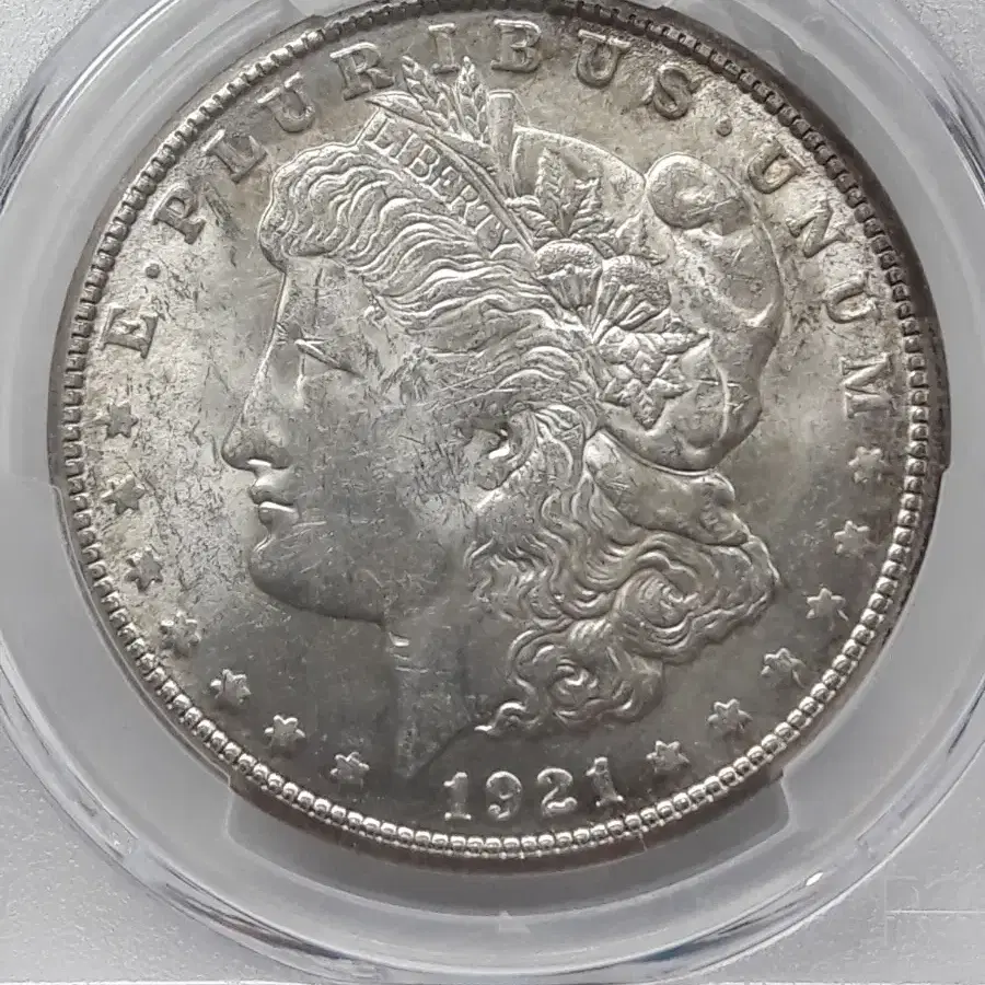 1921년 S 미국 모건달러 PCGS MS62 미사용 은화