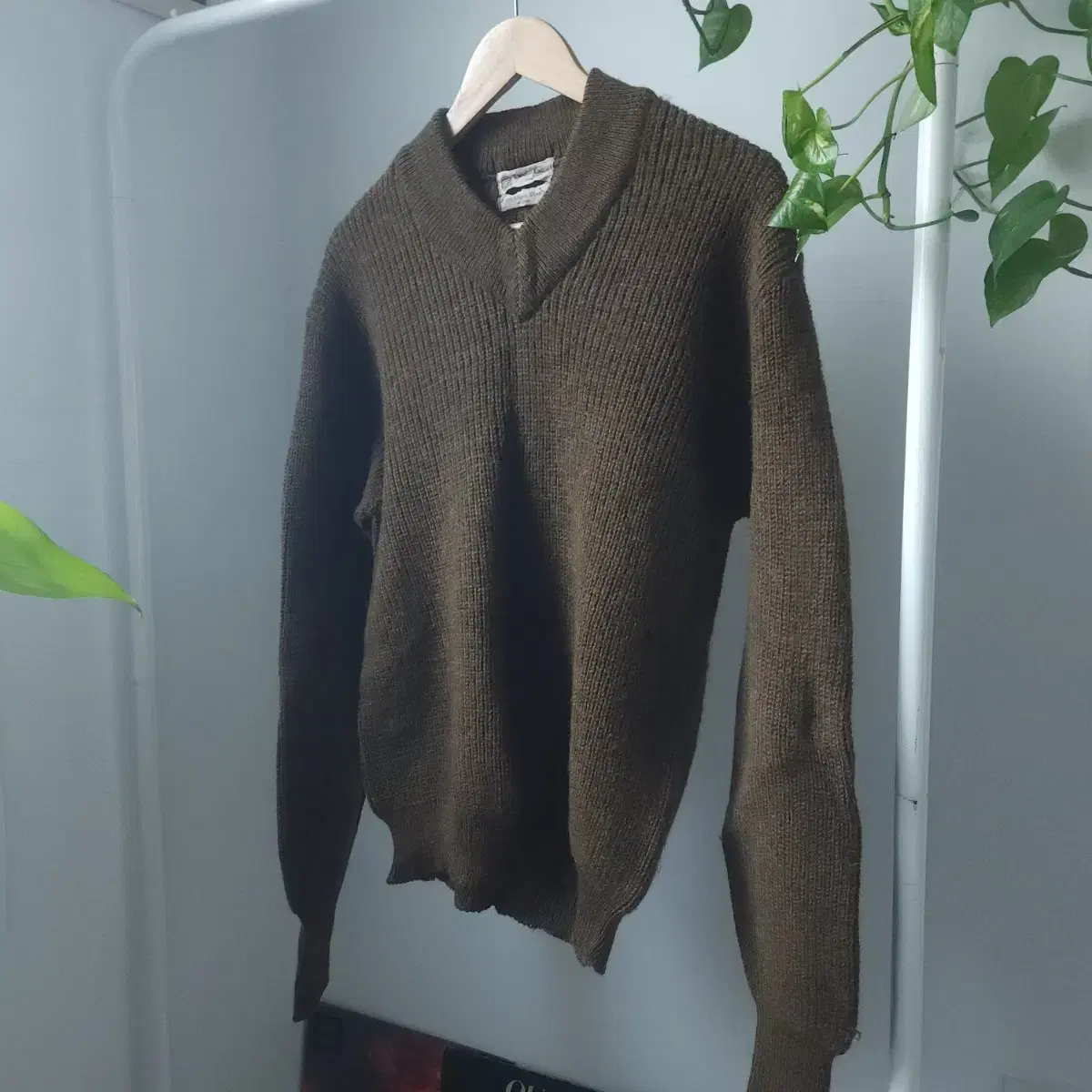 60s Towne and King Heavy Wool Sweater (USAmade)