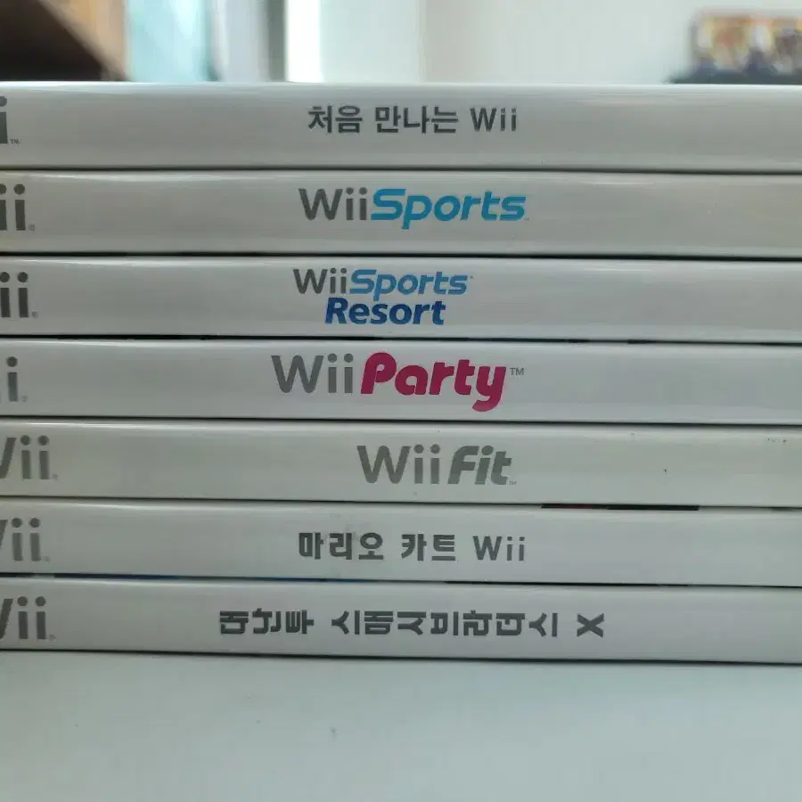 닌텐도 Wii 타이틀 일괄 판매해요