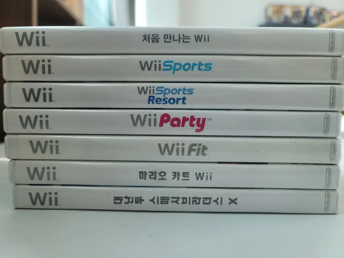 닌텐도 Wii 타이틀 일괄 판매해요