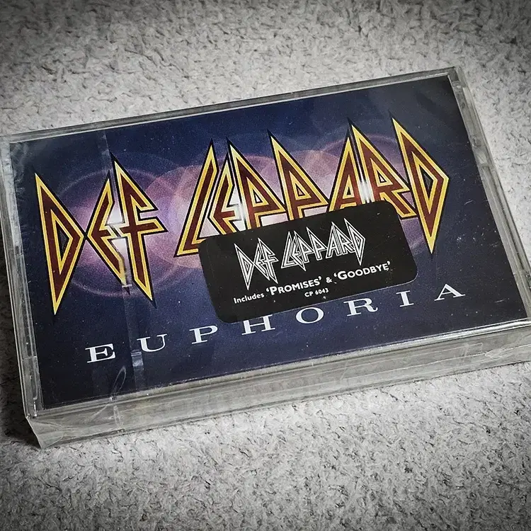 Def Leppard - Euphoria 미개봉카세트테이프