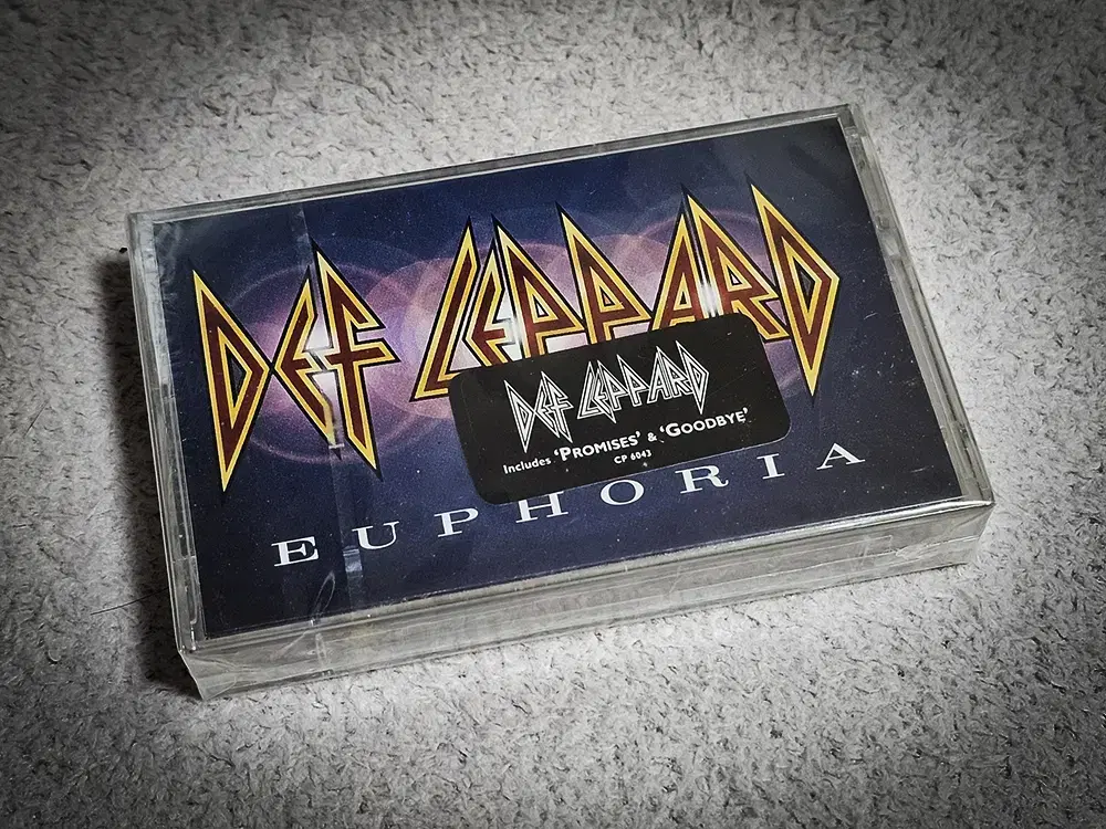 Def Leppard - Euphoria 미개봉카세트테이프