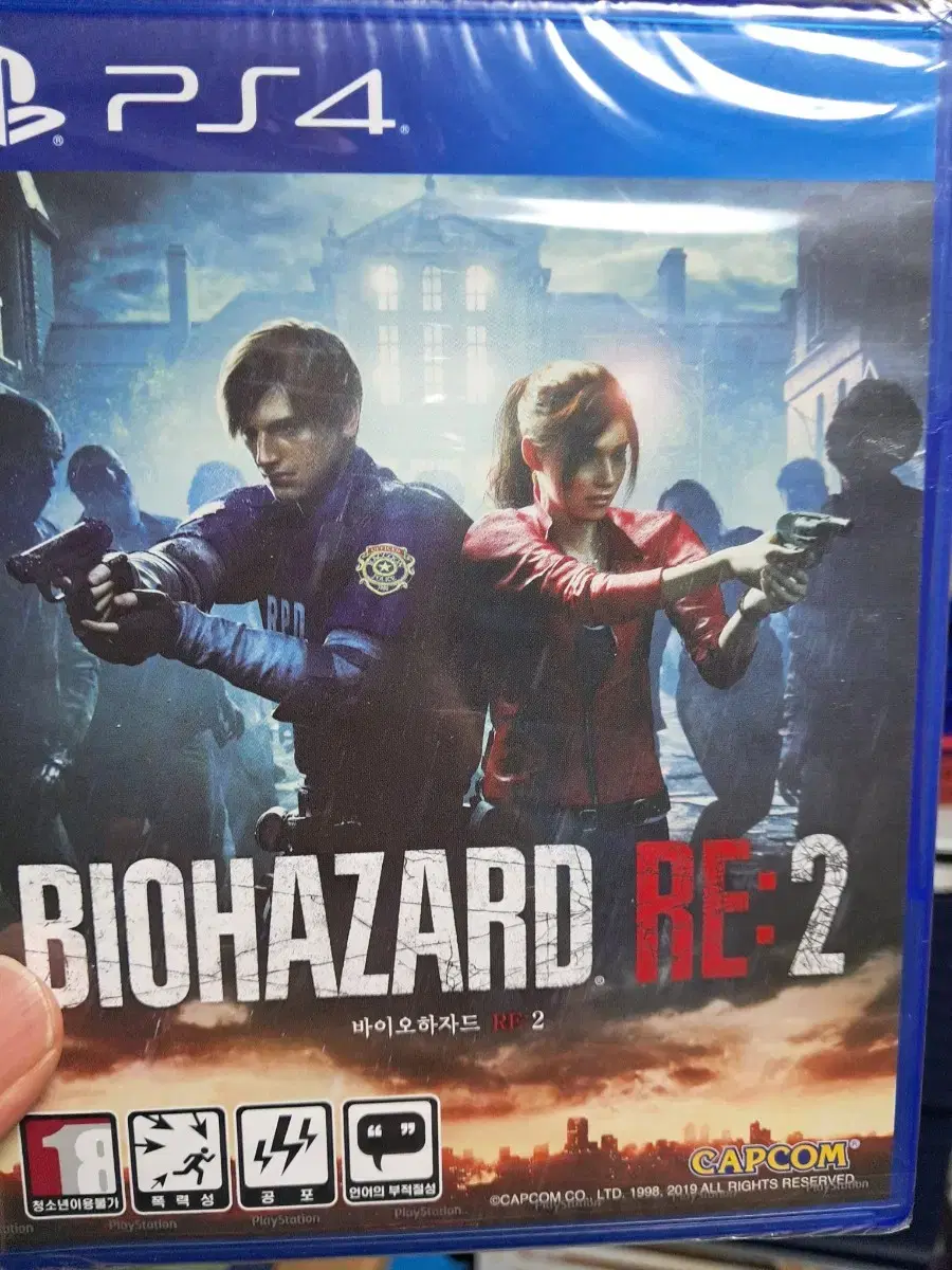 ps4 바이오하자드re2 새상품