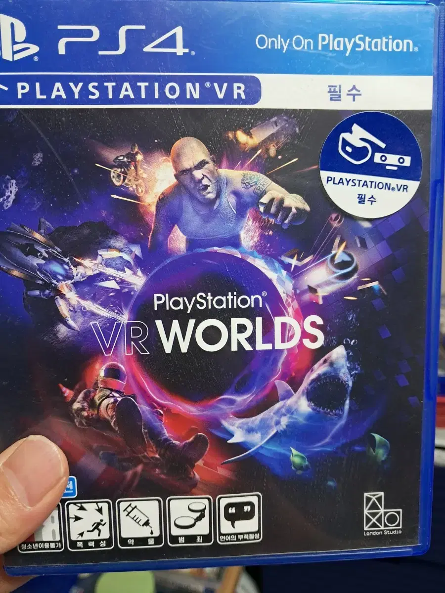 ps4 플레이스테이션 vr 월드