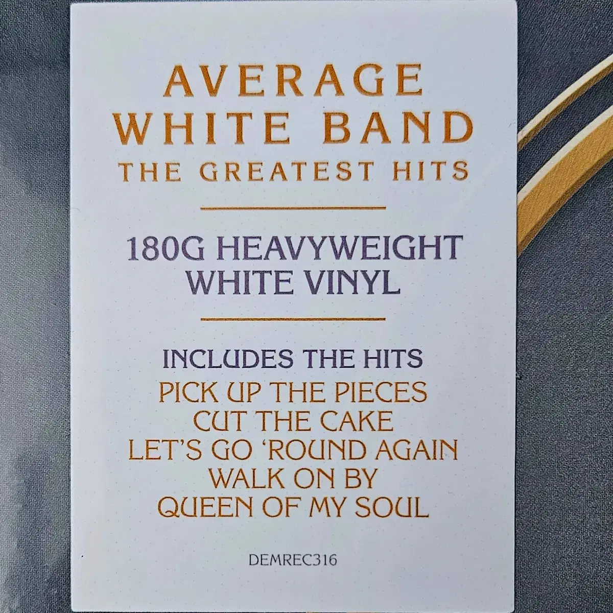 Average White Band - Greatest Hits 컬러 LP