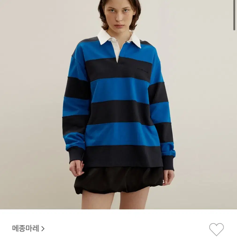 메종마레 embroidered rugby top 34