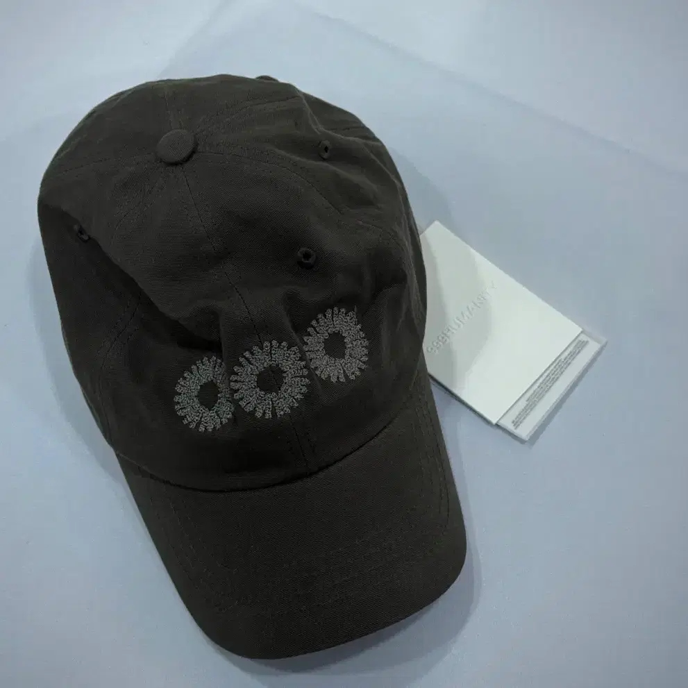 999휴머니티 LOGO ARCHIVE CAP (FADED OLIVE)