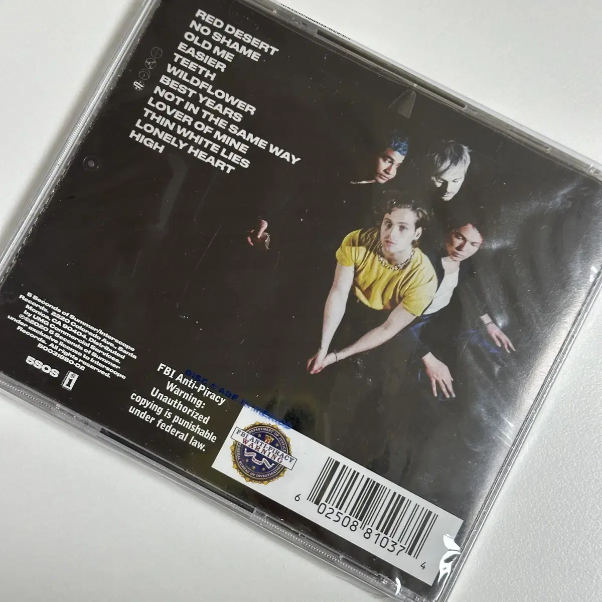 5SOS Clam CD 씨디