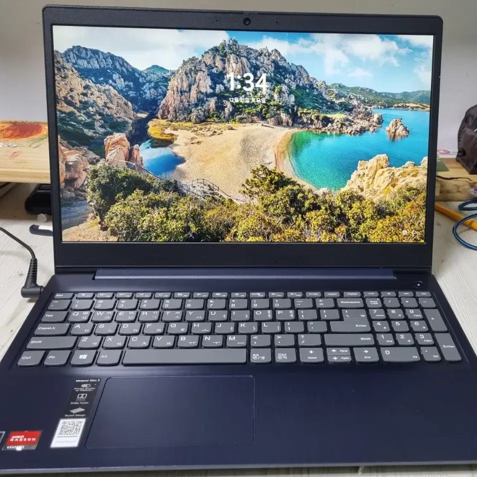 Lenovo 노트북 ideapad 슬림3  15인치