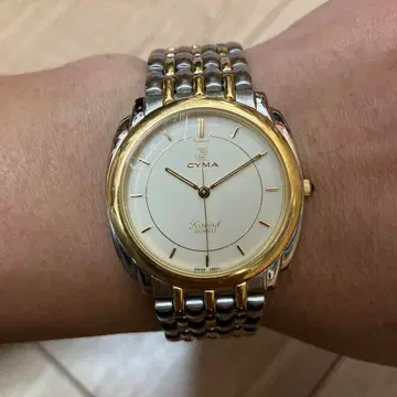 [새상품급]CYMA 씨마 시마 실로드 씨로드 손목시계 쿼츠 635