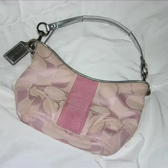 Coach pink shoulder bag