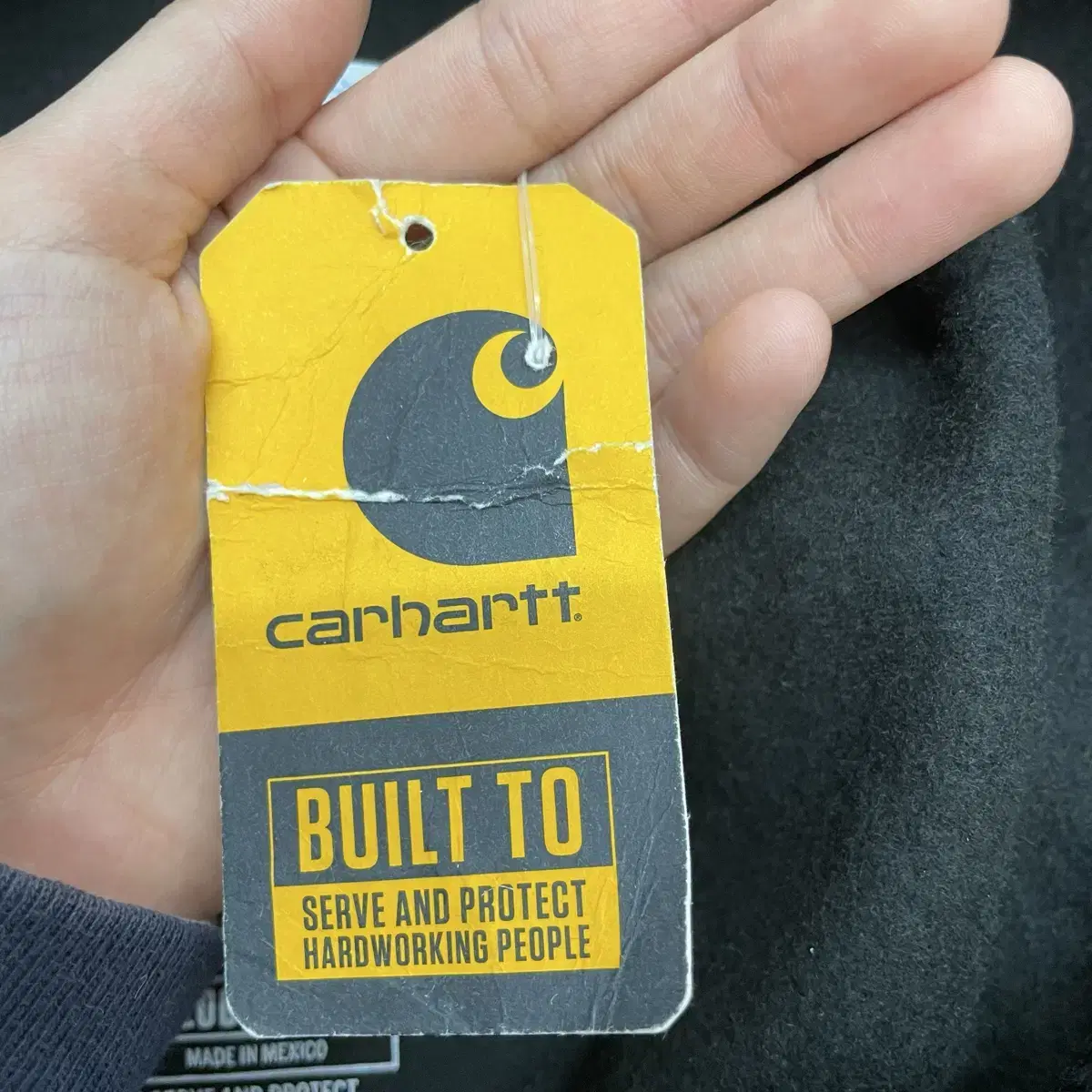 (M) Carhartt 칼하트 데드스탁 후드티