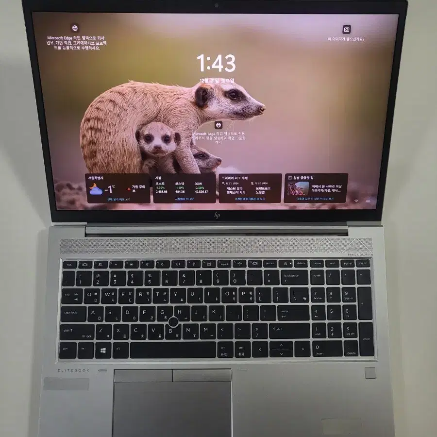 HP 노트북 Elitebook 855 G7 상태최상