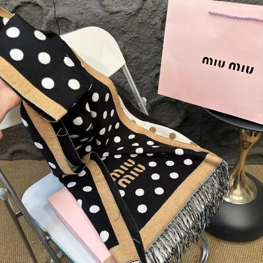 Miu Miu미우미우 스카프 정품