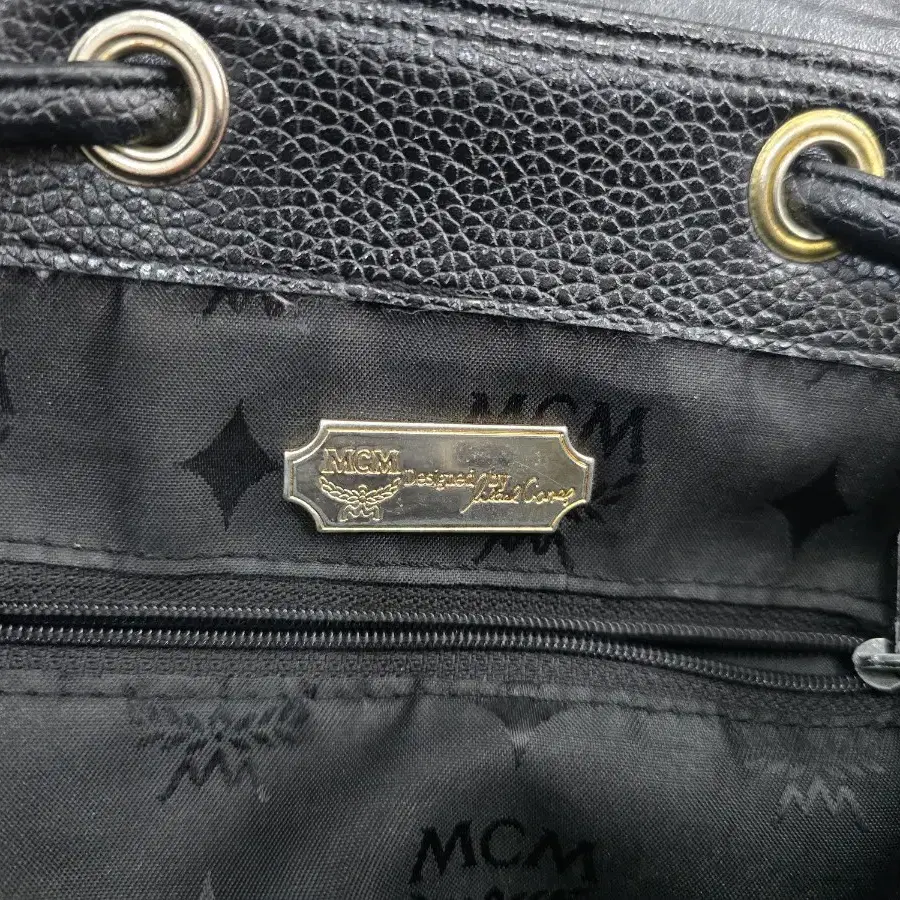 정품 mcm 복조리 백팩