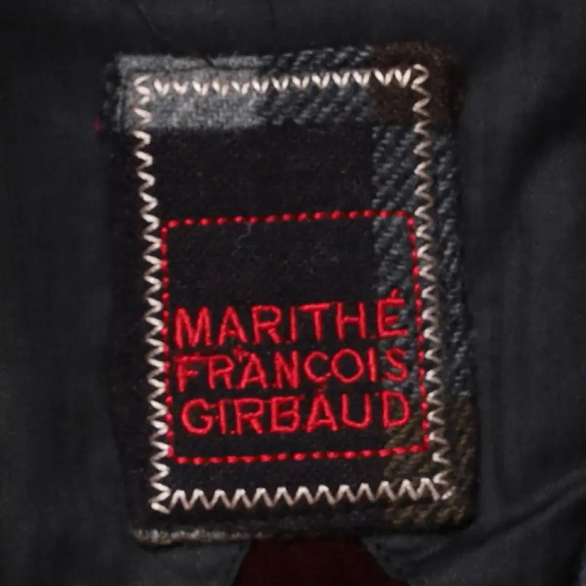 00's Marithe Francois Girbaud Check Coat