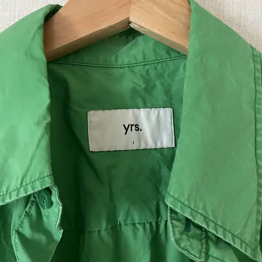 이얼즈어고(yrs) 포이카 셔츠 클래식핏(green, size 1)