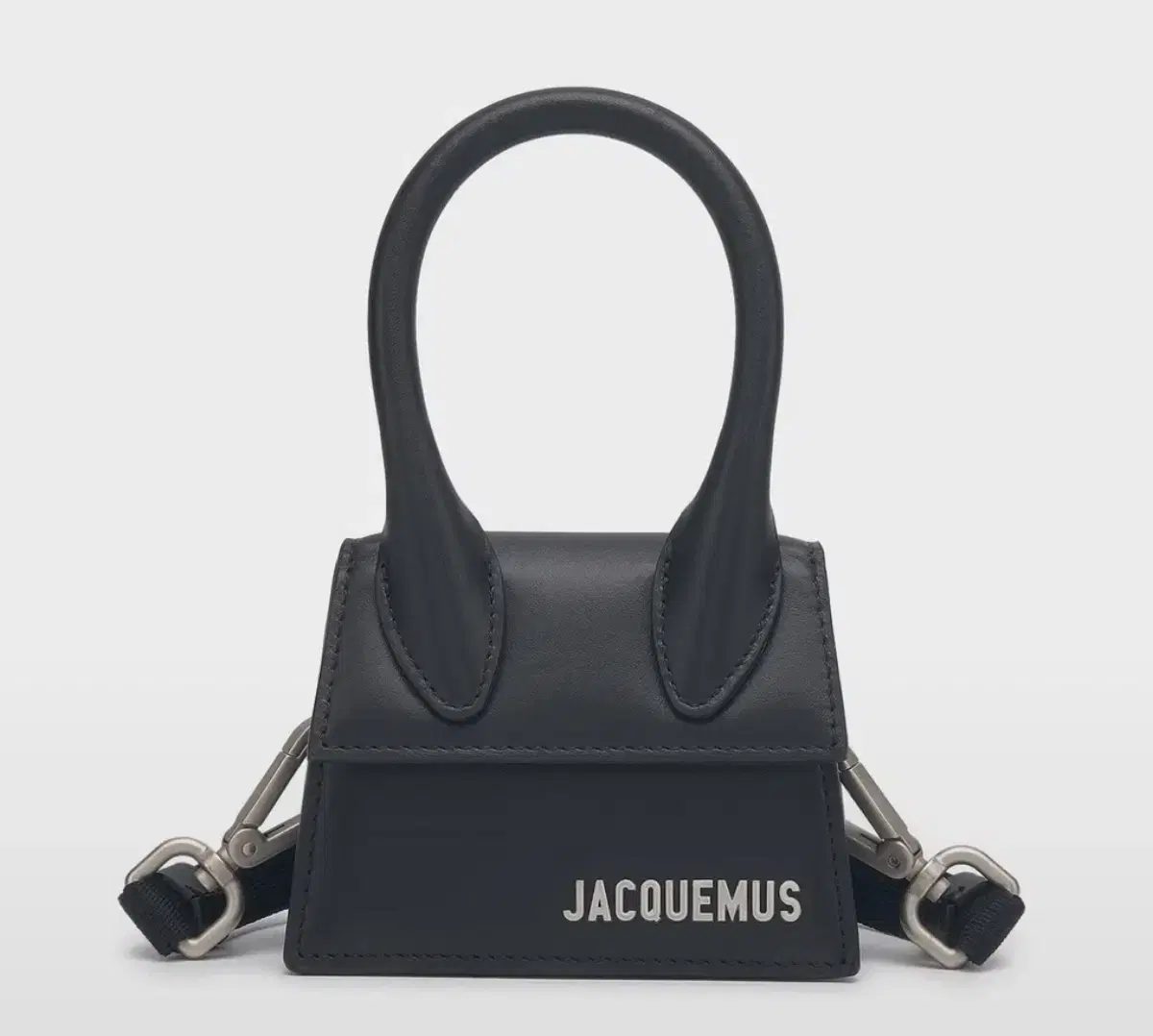 Jacquemus Mini Le Chiquito Homme Shoulder Bag Black