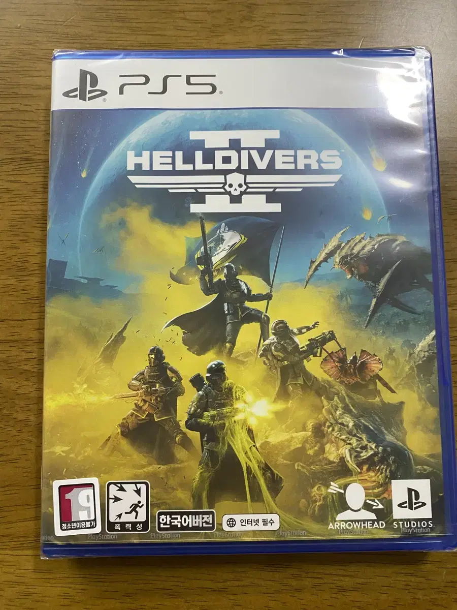 PS5 헬다이버즈2 미개봉 새제품