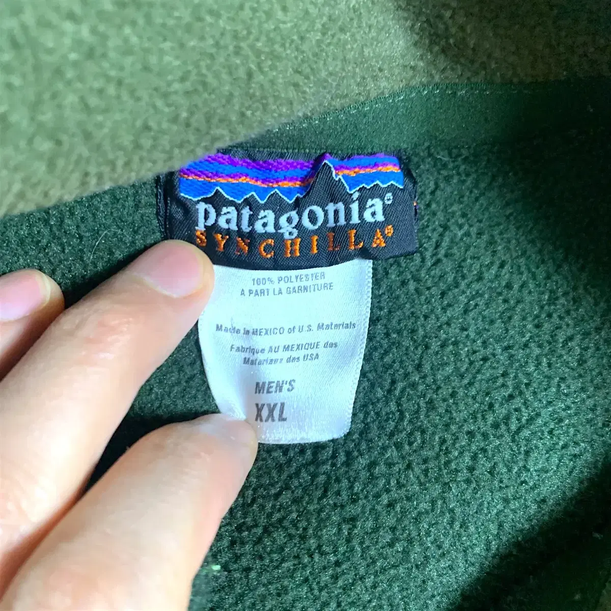 [X~2XL] Patagonia synchilla half zipup