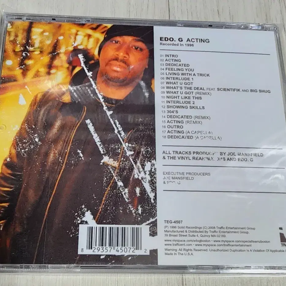 Edo.G - Acting CD