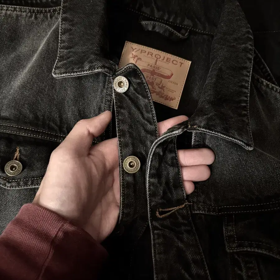 [M] 와이프로젝트 peep show denim jacket