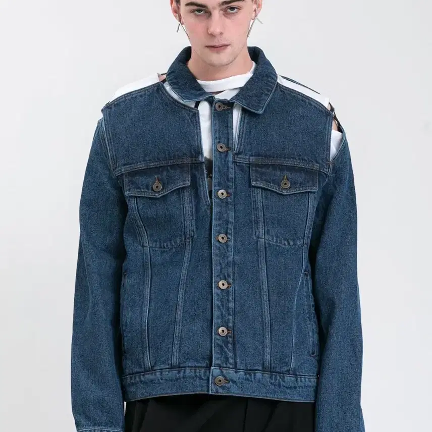 [M] 와이프로젝트 peep show denim jacket