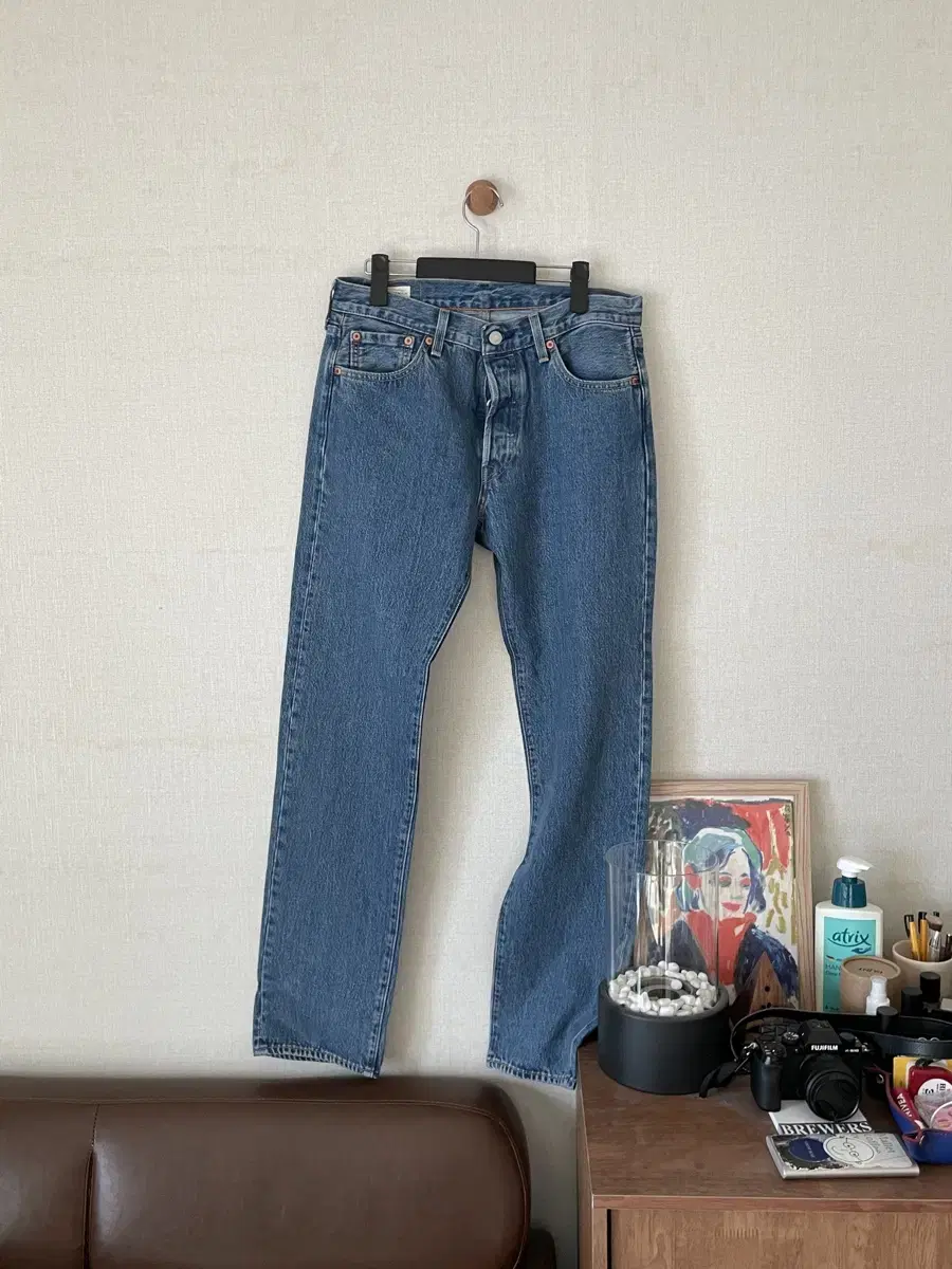 리바이스(levis) 501(중청, size 30X32)