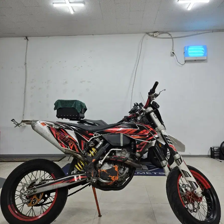 12년 KTM 350exc-f 모타드 판매합니다 남바있음 바이크 오토바이