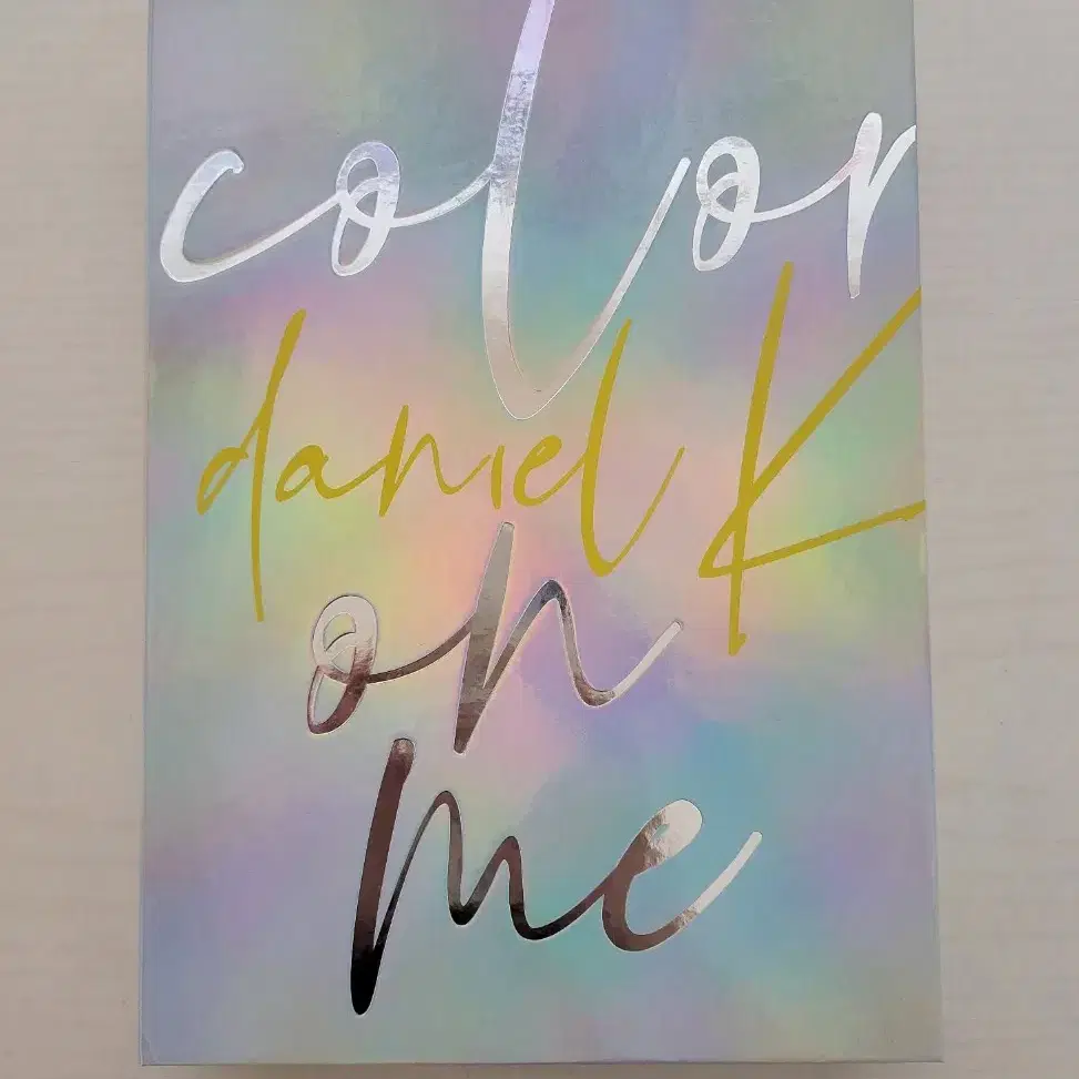 강다니엘 앨범 color on me