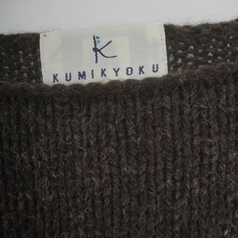 KUMIKYOKU pure wool knit