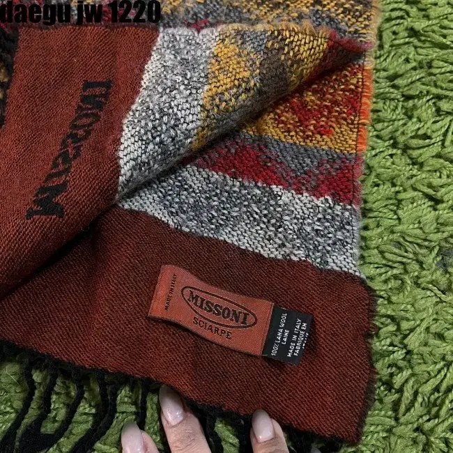 MISSONI MUFFLER 미쏘니 목도리