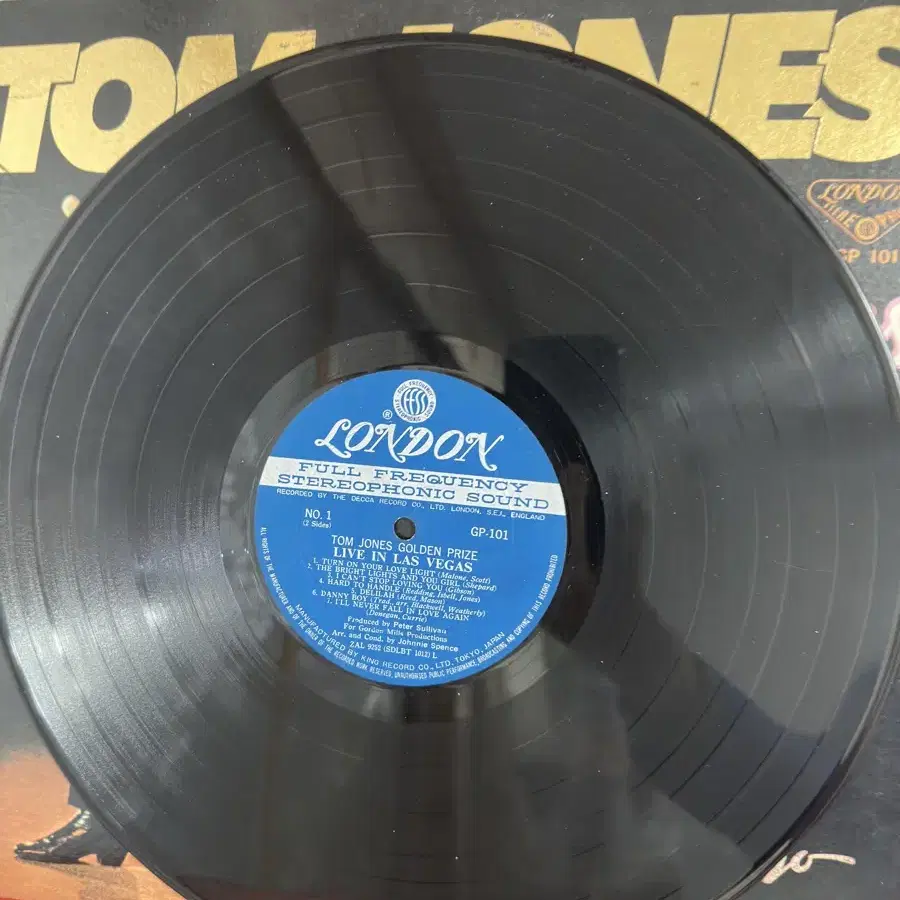 Tom Jones - Live In Las Vegas(LP)