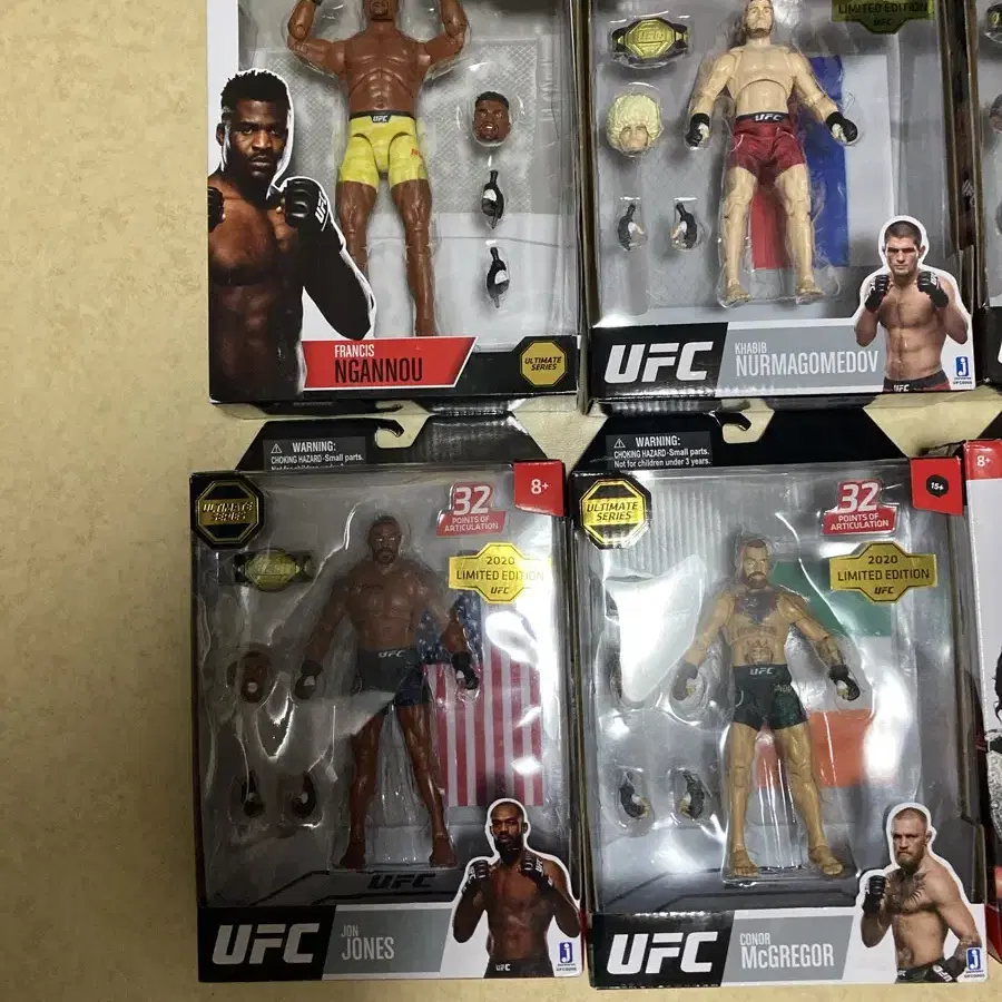 Ufc 피규어 10개